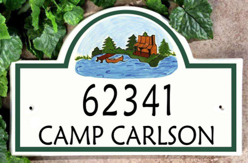 Lake House Cabin Plaque