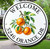 Ceramic Address Plaque with Oranges