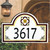 Mexican Brown Flower Address House Plaques