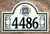 Spanish Style Address Plaque