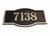 Brass Address Plaques Harmony Address Plaque - (Brass)