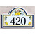 Lemons from Umbria Address Plaques