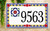 Mexican Style House Numbers Plaque – Porcelain