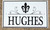 Ceramic Porcelain Address Plaques Rectangle House Number Plaque – Fleur de Lis