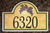 Italian Vineyard Address Plaque