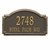 Whitehall Large Home Address Plaque-Williamsburg