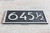 House Numbers Sign - Modern Numbers - Metal