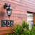 Floating Stand-Off 3 - Number Modern Horizontal House Sign