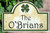 Irish Shamrock Address House Plaque