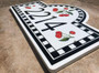 Cherry House Numbers Plaque - Decorative