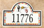 Desert Moondance Artisan House Plaque