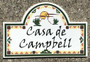 Desert Cactus Address Plaque