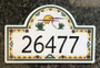 Desert Cactus Address Plaque