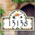 Desert Cactus Address Plaque