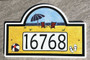Day at the Beach Address Plaque