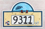 Day at the Beach Address Plaque