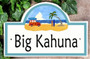 Beach Woody Family Name House Plaque