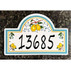 Lemons from Umbria Address Plaques