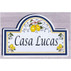 Lemons from Umbria Address Plaques