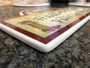 Tuscan Villa Address Plaque (Green or Burgundy Border)