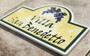Italian Vineyard Address Plaque