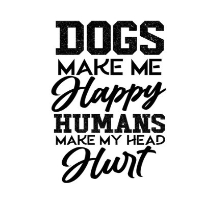 Dogs Make Me Happy Tees