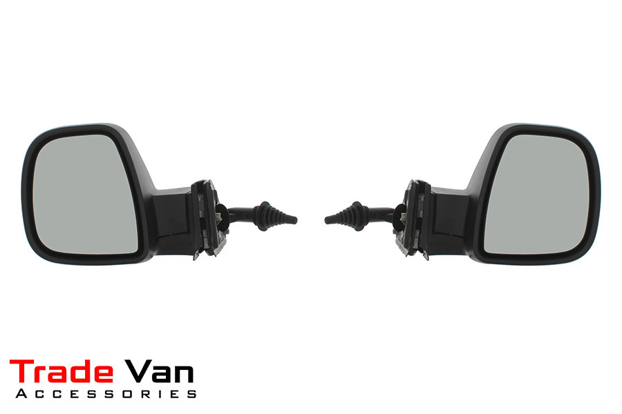 thumbnail image 2 of Driver Side Wing Mirror Glass For Citroen Berlingo Van 2012-2019 (B9) - Convex, Non-Heated, Chrome 2 of 3