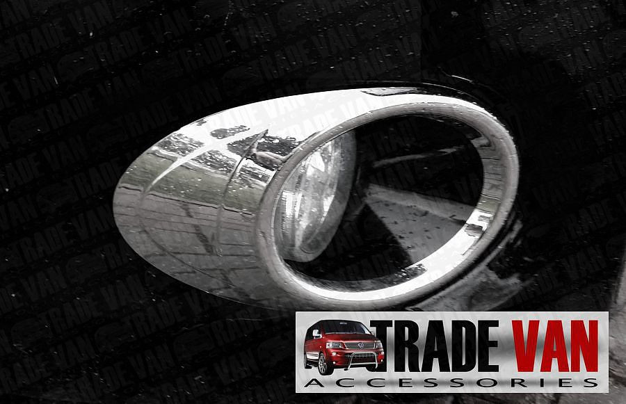 Peugeot Partner fog lamp surrounds covers chrome fog light covers