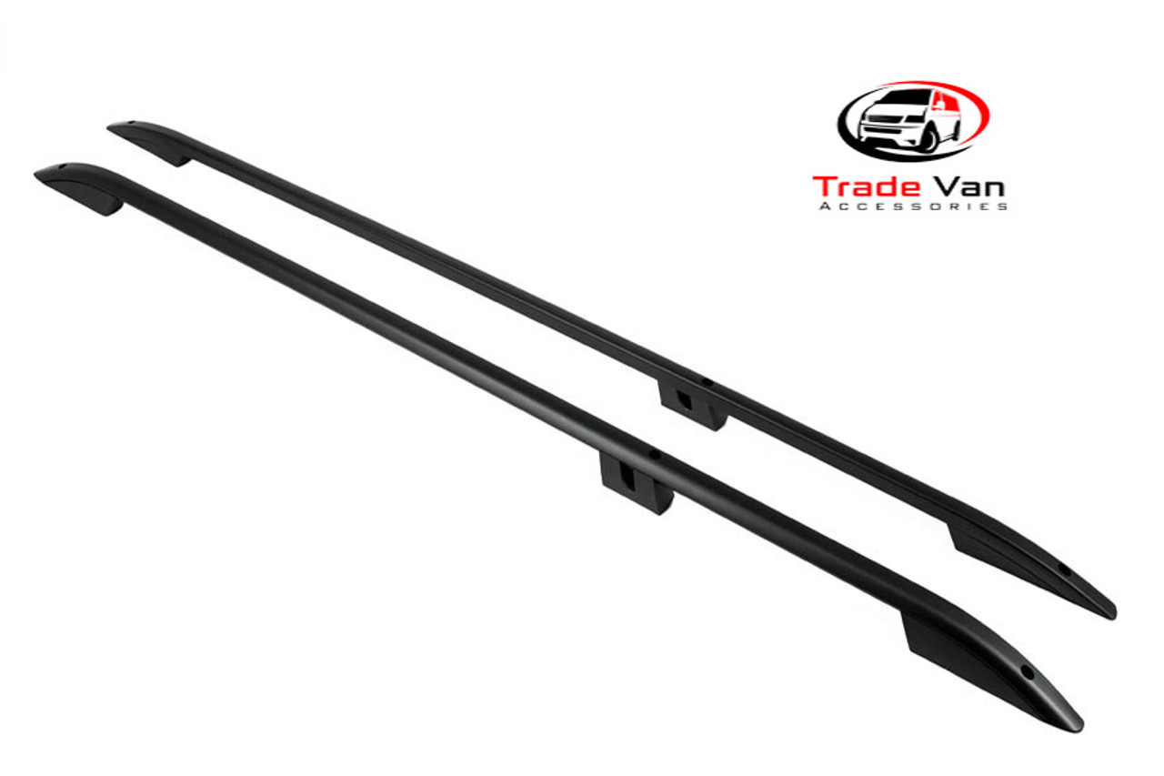 Vauxhall Vivaro Roof Rails Set TX3 Sahara LWB BLACK