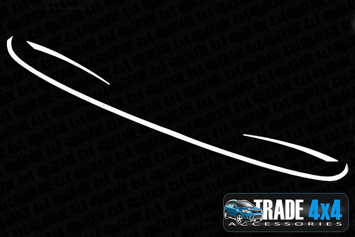 Hyundai Santa Fe 2013on Chrome Rear Window Frame Trim Cover Set