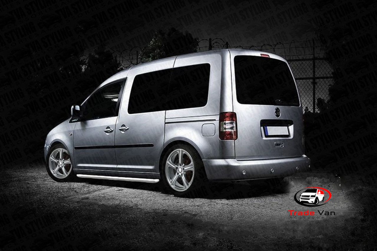 VW Caddy 200421 Side Bars Sportline Side Bars SWB TVA Styling