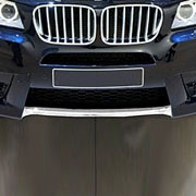BMW X3 201014 Chrome Front Bumper Cover