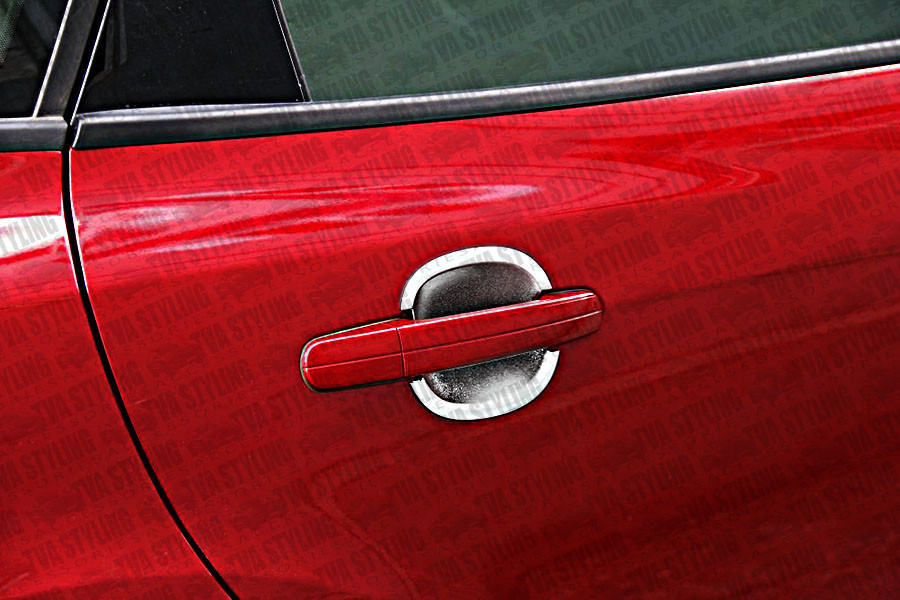 Ford Focus 2011on Chrome Door Handle Bowls Trim Cups Cover Set