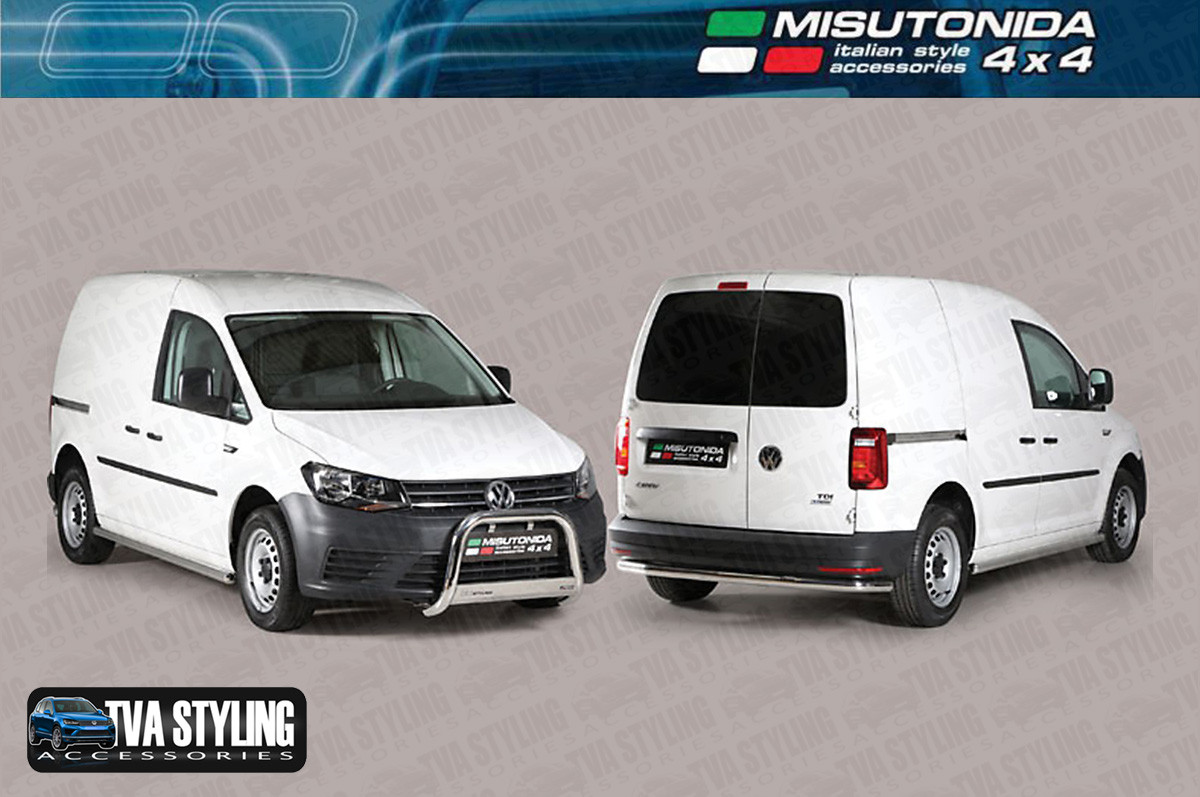 VW Caddy Bull Bar Volkswagen Caddy INOX 201521 TVA Styling