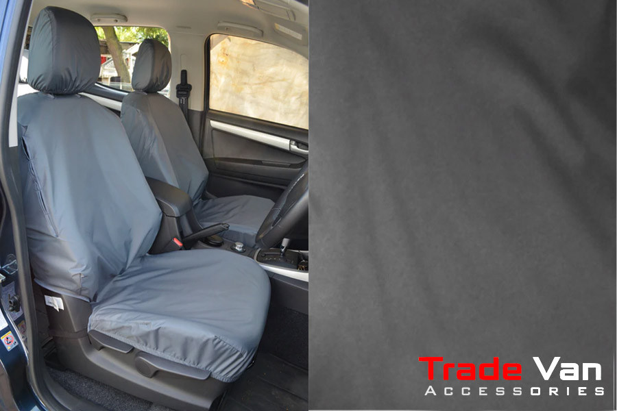 Isuzu DMax Seat Covers Seat Covers Black TVA Styling Seat Covers