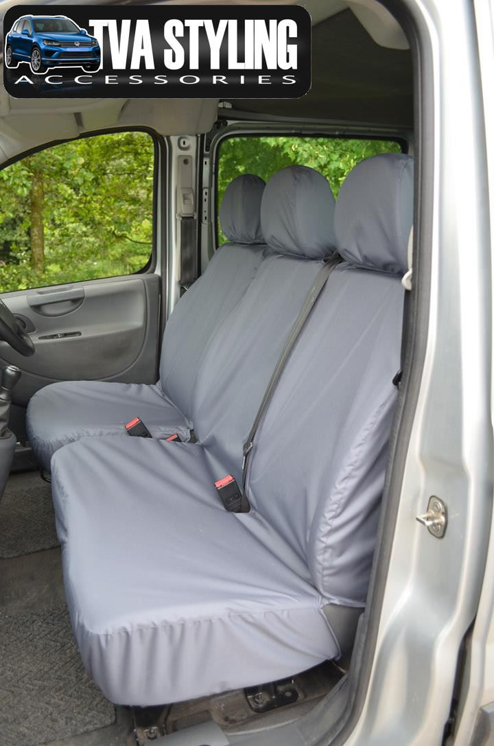 Peugeot Expert 20072016 Seat Covers Seat Covers Grey TVA Styling