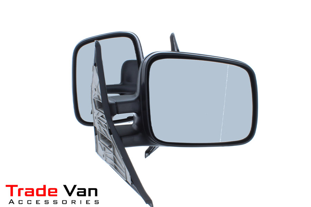 Manual Black Door Wing Mirror Volkswagen T4 Transporter Van Caravelle  1991-2003