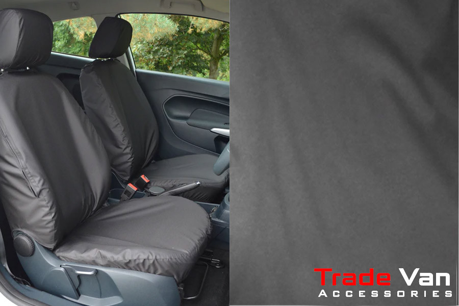 Ford Fiesta 2008-18 Seat Covers Seat Covers Black TVA1