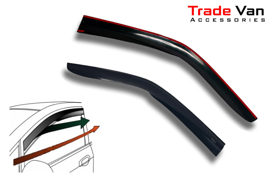 VW T6 Wind Deflectors T6 Rain Deflectors TVA Syling