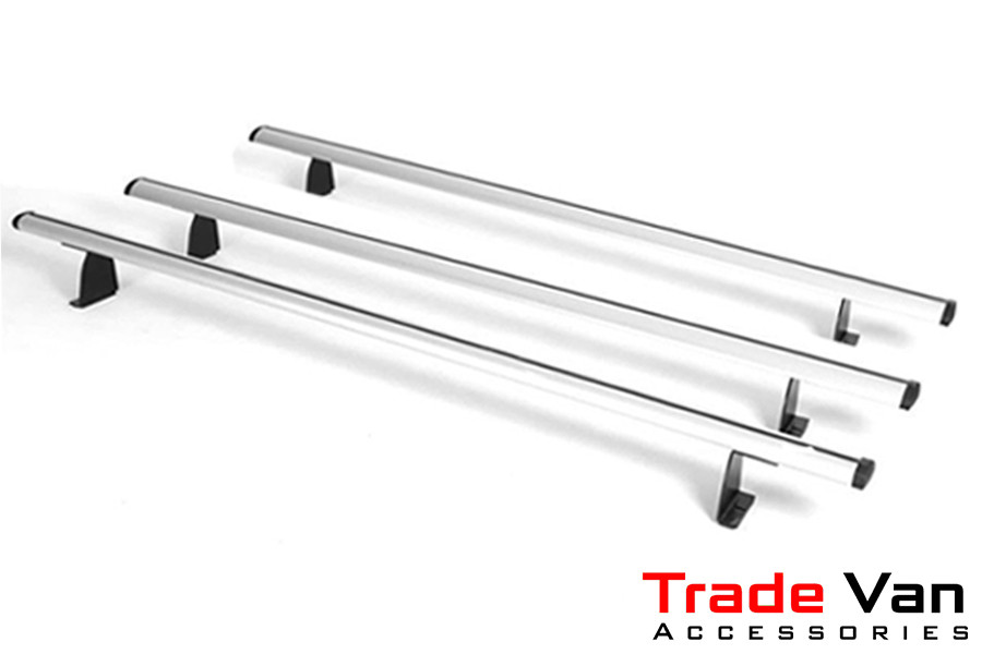 Van Guard Trade Roof Rack For Renault Trafic (2014+) - 2 Steel Bars, 60kg Load, Aerodynamic Design