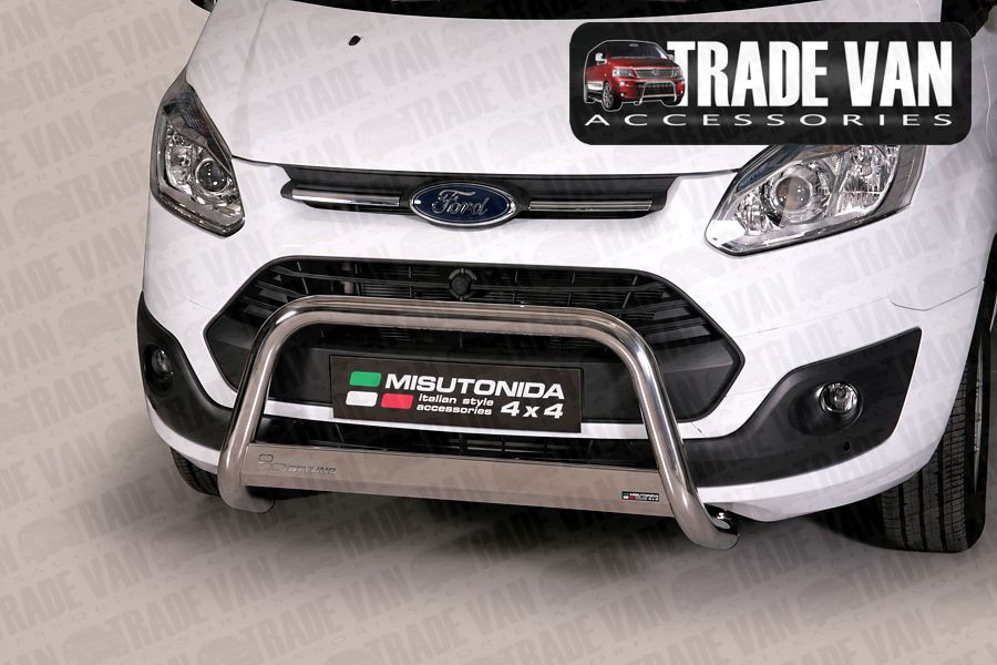 Ford Transit Custom Nudge Bar Ford Transit EU Approved UK Legal Bull