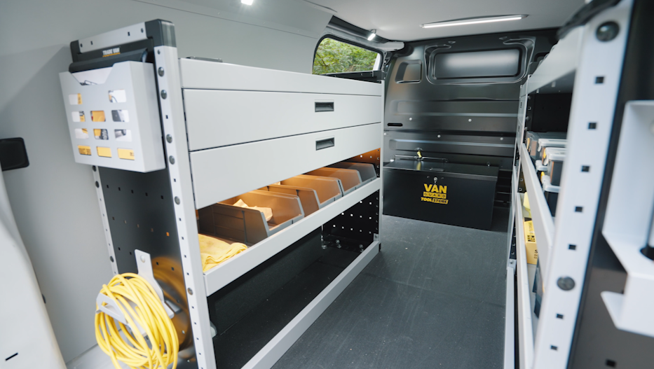 Volkswagen Transporter T7 2025+ L2H1 - Gold Trade Van Racking Package ...