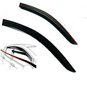 Ford Transit MK8 2014+ Wind Deflectors Window Visors - Dark Tint - Pair