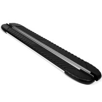 Raptor Side Step Running Boards | Ford Ranger 2022+ | Silver on Black