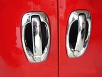 Our Fiat Doblo Door Handle Covers Stainless Steel are made from chrome look hand polished Stainless Steel. Buy online at Trade Van Accessories.
