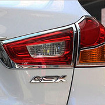 These chrome plated Mitsubishi ASX rear tail light covers are a cool and stylish accessory for your 4x4 SUV. Buy online at Trade 4x4 Accessories. These units feature triple chrome plating for an extended life.