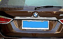 BMW X1 2010-13 Chrome Boot Grab Handle Trim Cover Streamer