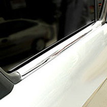Our eye-catching Stainless Steel chrome Ford Connect side windows Frame edging is a stylish accessory for your Connect van SUV. Purchase online at TVAStyling.co.uk. These units feature three layer chrome plating for an superior life.