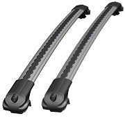 Silver Turtle Air I cross bars roof rack is a great addition to create extra carrying space on top of your vehicle. They attach to the side roof rails of your vehicle creating a crossbar rack to carry any bulky items. This is great for transporting items without losing interior space