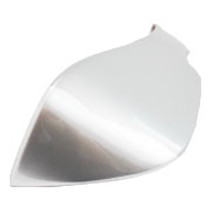 Volkswagen T5 , VW T5 rear tailgate spoiler , VW Sportline spoiler in Candy White  